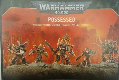 #ad #ad Warhammer 40K Chaos Space Marines Possessed *Singles NoS*