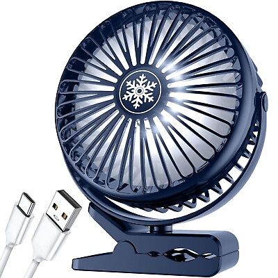 #ad ANKACEPERSONAL 10000mAh Portable Fan Rechargeable Battery Operated Desk Clip...