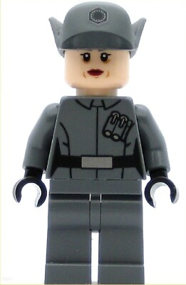 #ad LEGO Star Wars Minifigure First Order Officer Female Genuine