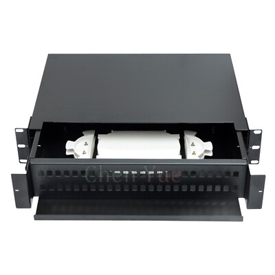 #ad 48 Ports Drawer Sliding Type Fiber optic Terminal Box Empty Fiber Patch Panel