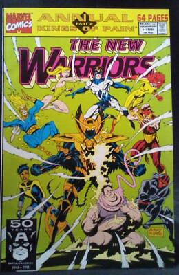 #ad The New Warriors Annual #1 1991 Marvel Comics Comic Book