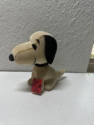 #ad 1958 Authorized Original Snoopy soft toy Determind Productions Inc