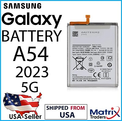 #ad Samsung Galaxy A54 5G A546 2023 Replacement Battery