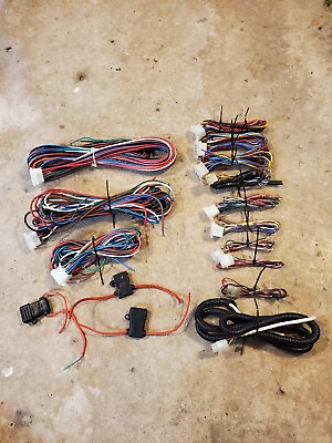 #ad Large lot of Whelen Wiring Harnesses