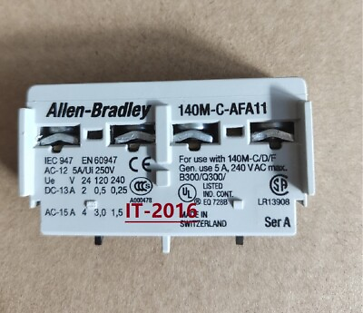 #ad New 140M C AFA11 Auxiliary Contact 1NO 1NC Ser A US