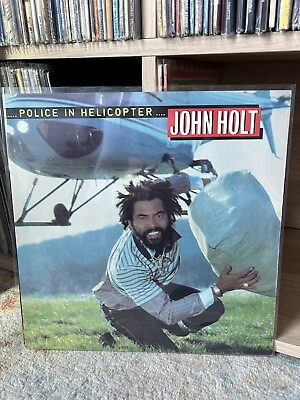 #ad #ad John Holt Police In Helicopter 1983 LP Greensleeves CGR GREL 58 EX EX CLEAN