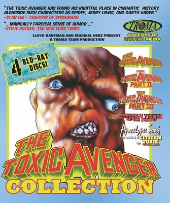 #ad The Toxic Avenger Collection New Blu ray Dolby Widescreen