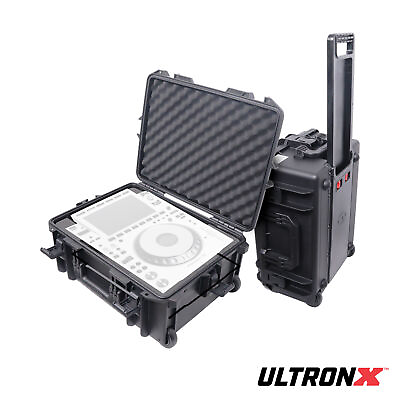 #ad ProX UltronX Water Tight Case For CDJ 3000 12quot; Mixers Yamaha DM3 w HandleWheels