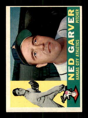 #ad 1960 Topps #471 Ned Garver EX Athletics 534980
