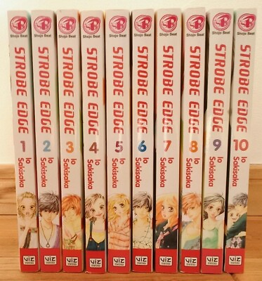 Strobe Edge Manga English by Io Sakisaka Volumes 1 10 viz