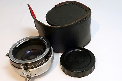 #ad Soligor 2X Teleconverter lens for Nikon F mount N