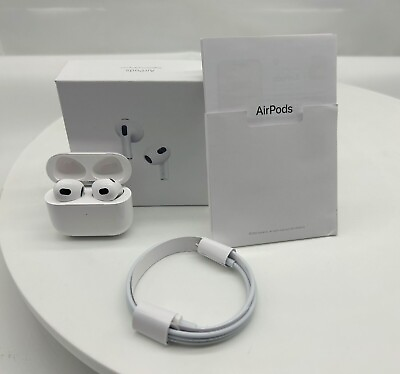 #ad Apple Airpods 3rd Generation Wireless Bluetooth Headsets Earbuds W Charging Box