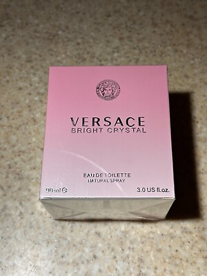 #ad #ad NEW Versace Bright Crystal 90ml 3.0 oz Spray EDT in Box Perfume US Stock