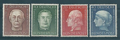 1954 Germany Federal Series Charity 5 4 Val New MNH MF3613