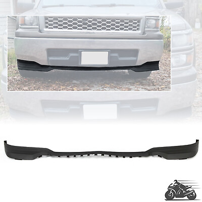 #ad For 14 15 Chevy Silverado 1500 Black Air Dam Deflector Front Lower Valance Apron