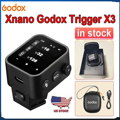#ad US Godox X3 TTL Wireless Flash Trigger Transmitter Sony Canon Nikon Fuji Olympus