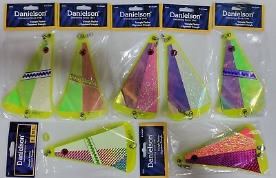 #ad 7 Pack Assortment Danielson 8quot; Triangler Flashers NEW