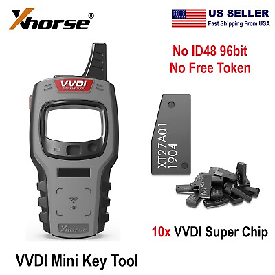 #ad Xhorse VVDI Mini Key Tool Chip Cloner amp; Remote Prog rammer Tool 10x Super Chip