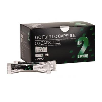#ad GC Fuji II LC Capsules A2 Shade 50 Capsules 0.10mL FDA Approved JAPAN