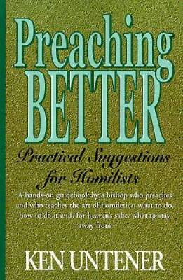 #ad Preaching Better: Practical Suggestions for Homilists Paperback GOOD