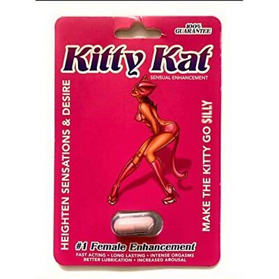#ad #ad Kitty Kat Single Pill for Female Sexual Enhancement