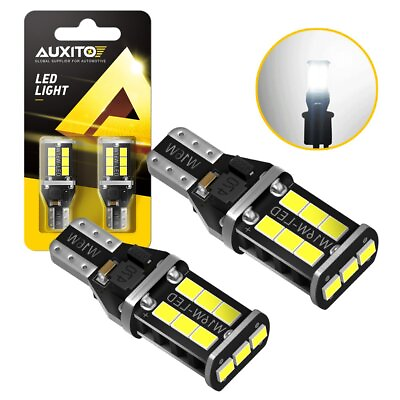 #ad #ad Auxito Hi Power LED Backup Reverse Light Bulb 921 912 T15 Bulbs Lamp 6000K White