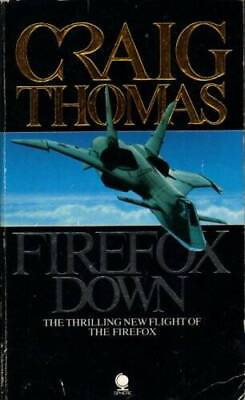 #ad #ad Firefox Down Paperback By Thomas Craig ACCEPTABLE