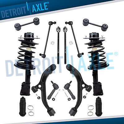 #ad 14pc Front Struts Lower Control Arm Kit for Town amp; Country Voyager Dodge Caravan