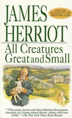 #ad #ad All Creatures Great and Small Mass Market Paperback By Herriot James GOOD