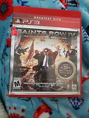#ad Saints Row IV 4 National Treasure Edition Sony PlayStation 3 PS3 Video Game