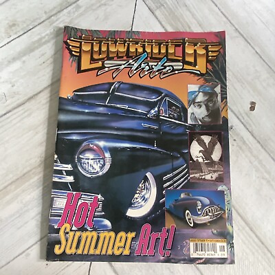 #ad Lowrider Arte Magazine June July 1997￼ Vintage Lowrider Magazine