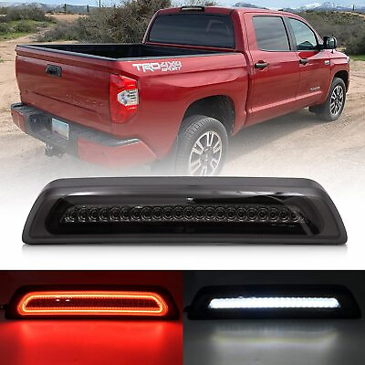 #ad LED 3rd Third Brake Light Stop Tail Cargo Lamp Smoke For 2007 2021 Toyota Tundra