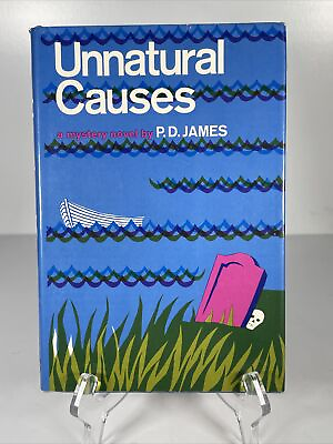 #ad P D James UNNATURAL CAUSES 1st Edition 1967 Hardcover W Dustjacket Very Good
