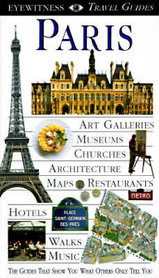 #ad Paris EYEWITNESS TRAVEL GUIDE Paperback By Tillier Alan GOOD