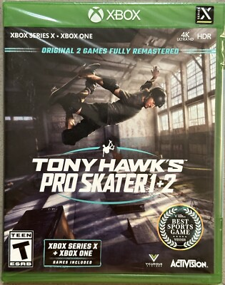 #ad New Tony Hawk’s Pro Skater 12 Microsoft Xbox One amp; Xbox Series X 2021