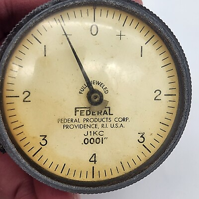 #ad #ad Vintage Federal J1KC Dial Indicator Untested