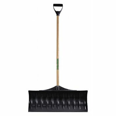 #ad Union Tools 1628600Gr 30quot;W Poly Snow Shovel With 42quot; Wood Handle