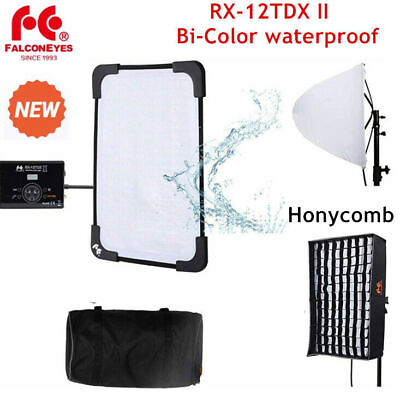 #ad Falcon Eyes RX 12TDX II Flexible Led Video Light APP Control Honycomb Softbox
