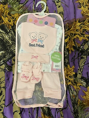 #ad Nwts Sweet amp; Soft baby girls 0 3 months 5 piece set adorable