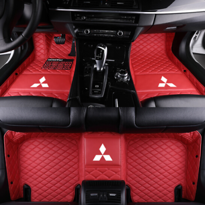 #ad For Mitsubishi Outlander 2002 2023 Car Floor Mats Custom Waterproof Auto Carpets