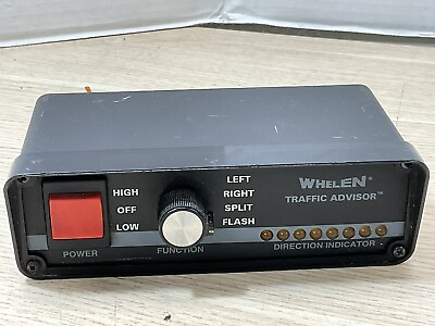 #ad Whelen Traffic Advisor TACTRL1 Controller Fire Police P71 9C1 EMS MAR591