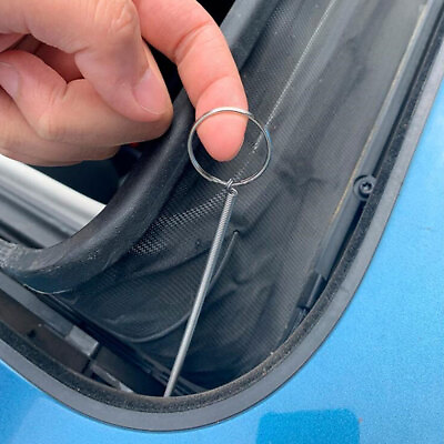 #ad 150CM Car Drain Dredge Sunroof Cleaning Scrub Brush Flexible Tools Accessories