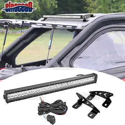#ad For 2022 24 Polaris RZR Pro R R 4 Roof 32quot; Straight LED Light Bar Mount Wire Kit