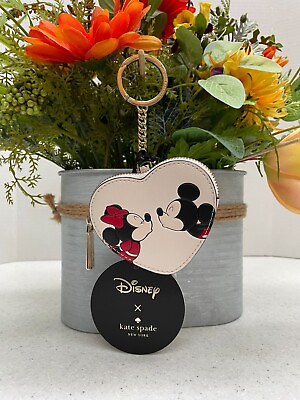 #ad Disney X Kate Spade New York 3d Coin Purse Mickey amp; Minnie NWT