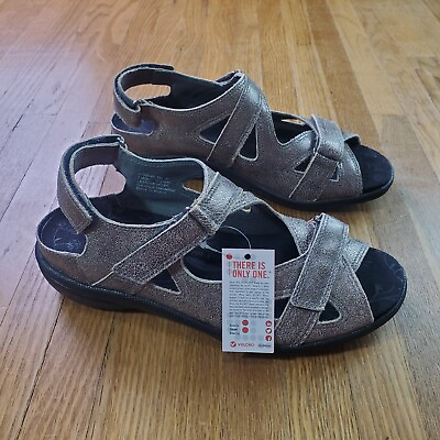 #ad Barefoot Freedom Womens Sandals Sz 8 M Strappy Adjustable NEW NWOB KZ5