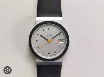 #ad #ad NOS 1990s BRAUN Quartz Wrist Watch 3803 AW 30 Lubs Germany