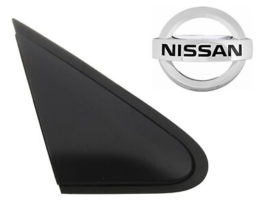 #ad NEW 2008 2015 Nissan Rogue Front Passenger Side Fender Mirror Finisher TrimOEM