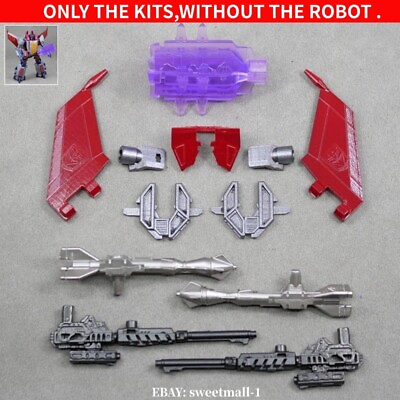#ad 3D DIY Wing Filler Weapon Upgrade Kit For WFC SS GE06 Starscream Accessories