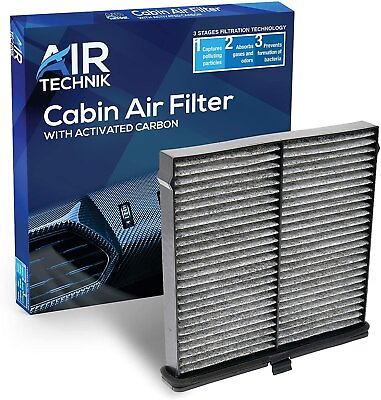 #ad AirTechnik CF12140 Cabin Air Filter w Activated Carbon Fits Mazda CX 3...