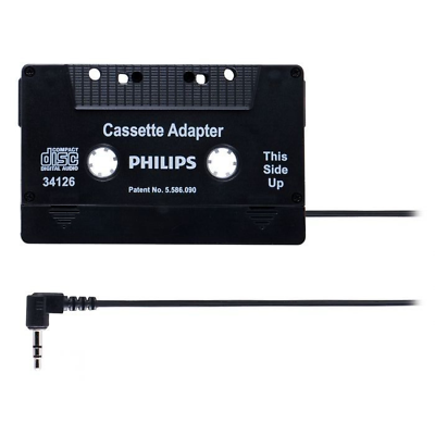 #ad New Philips Audio Car Cassette Tape Adapter 3.5 MM For iPhone Ipod MP3 AUX